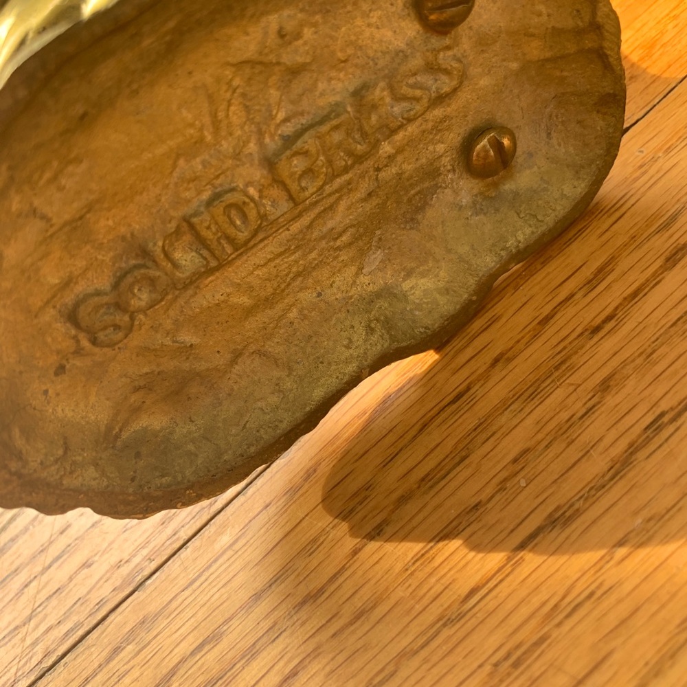 Solid Brass Mid Century Unicorn - Picture 13 of 13